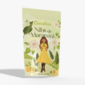 Nibs de cacao caramelizados con maracuyá